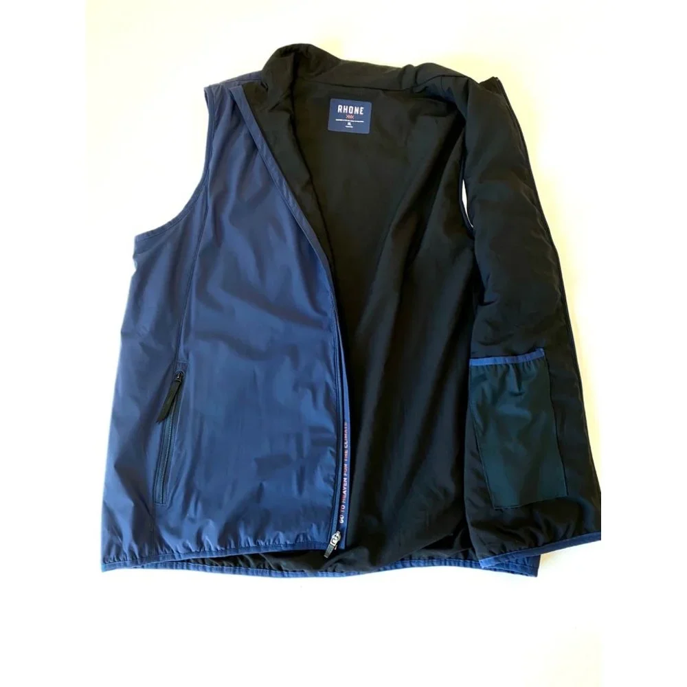 Rhone Men MicroClimate Blue Vest Men's Size XL